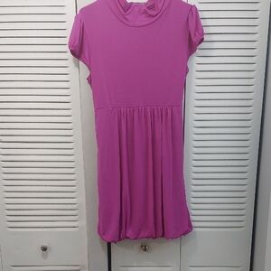Chic Fuchsia Mini Dress
